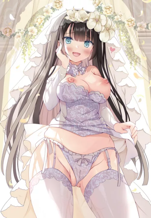 Best wedding dress ever (hoshino koucha) by Pillowfighterlevel99