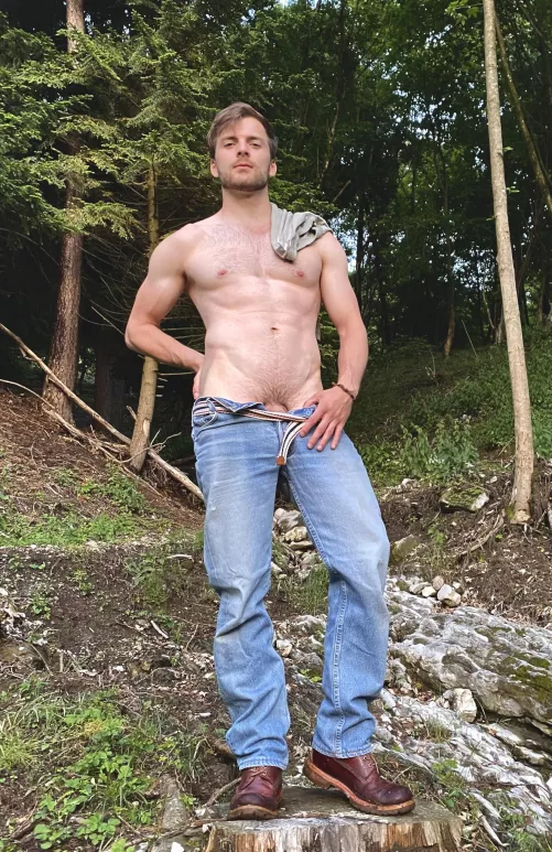 Beta males live in society, only true Alpha males make their own way in the wild by Connor_Tizor