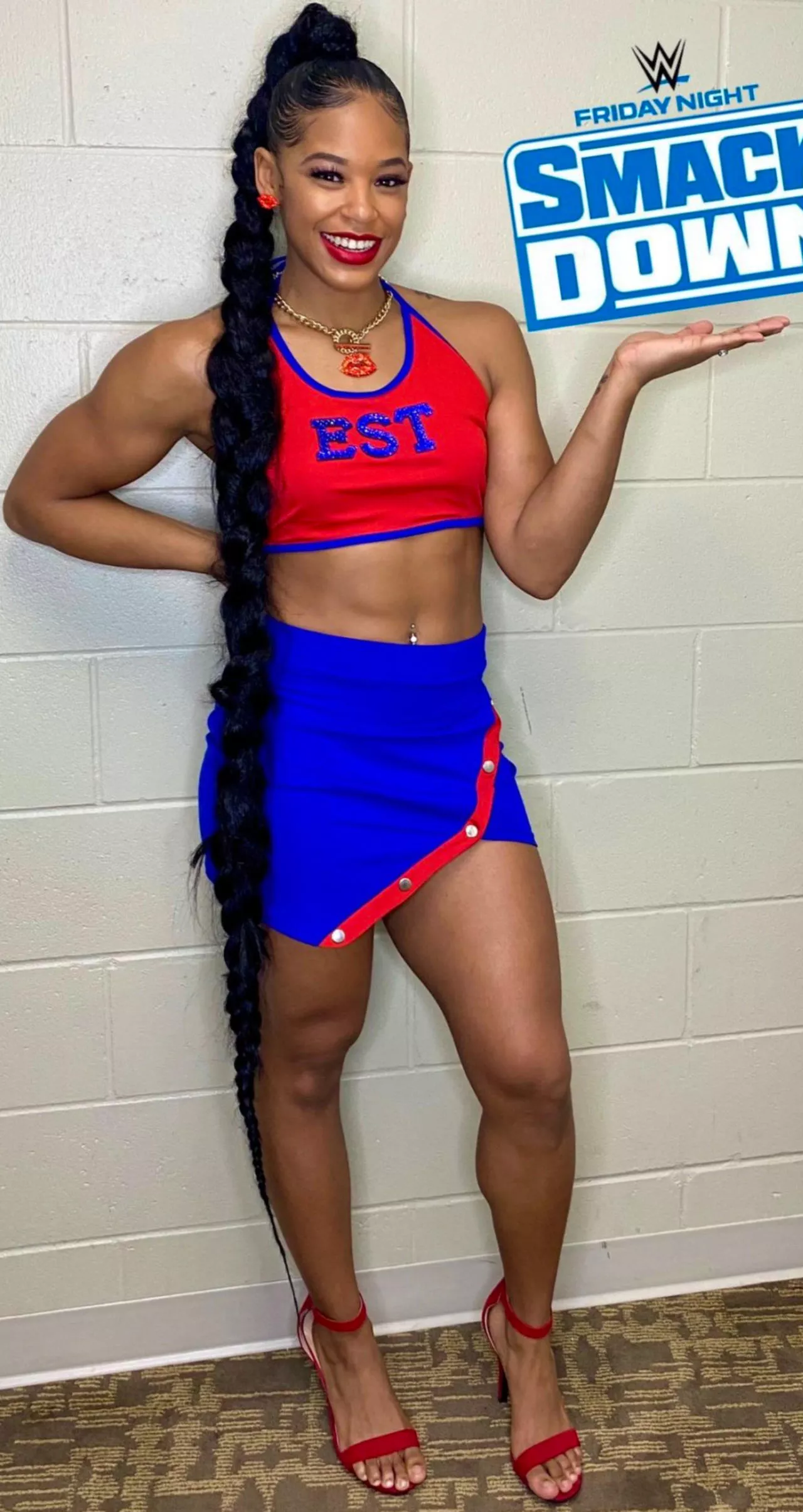 Bianca Belair posted by WonderPost