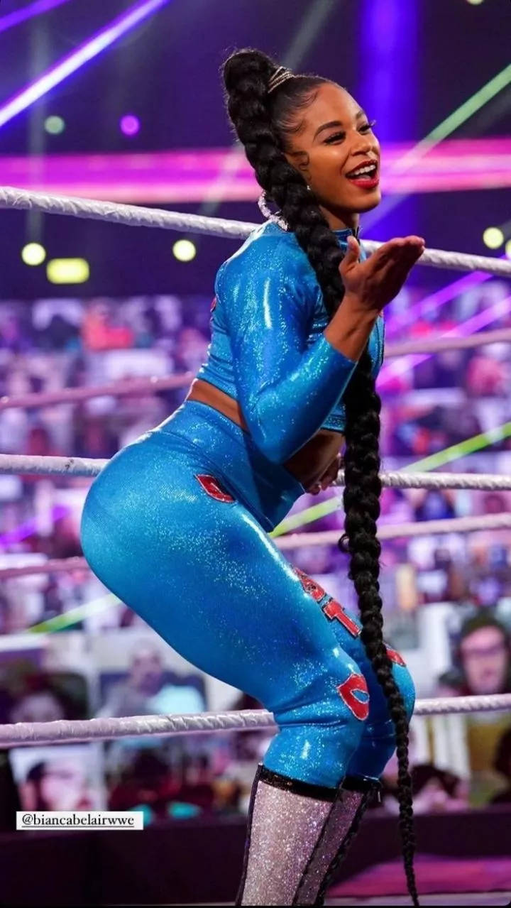 Bianca Belair posted by womanlover274