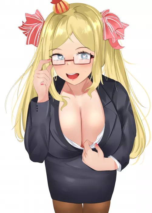 Big Boss Betty thinks cleavage does give a tactical advantage... (Clemensferry) by NecronLord_Europe