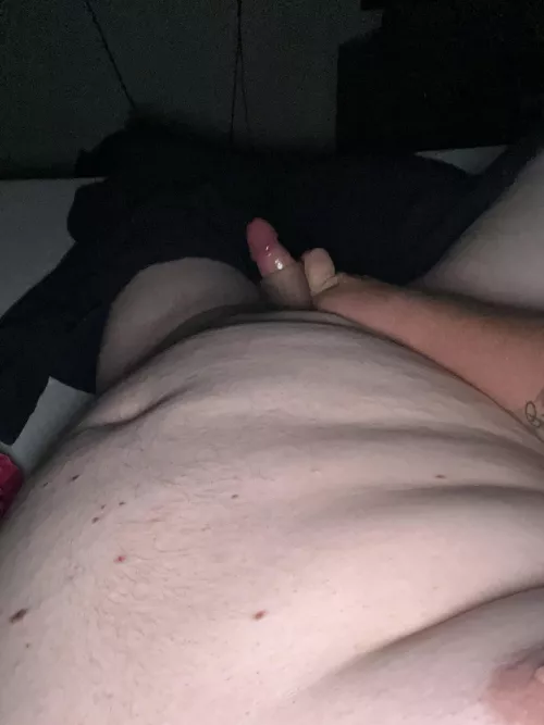 Big Boy Playing with His Toy by Chitownbigguy