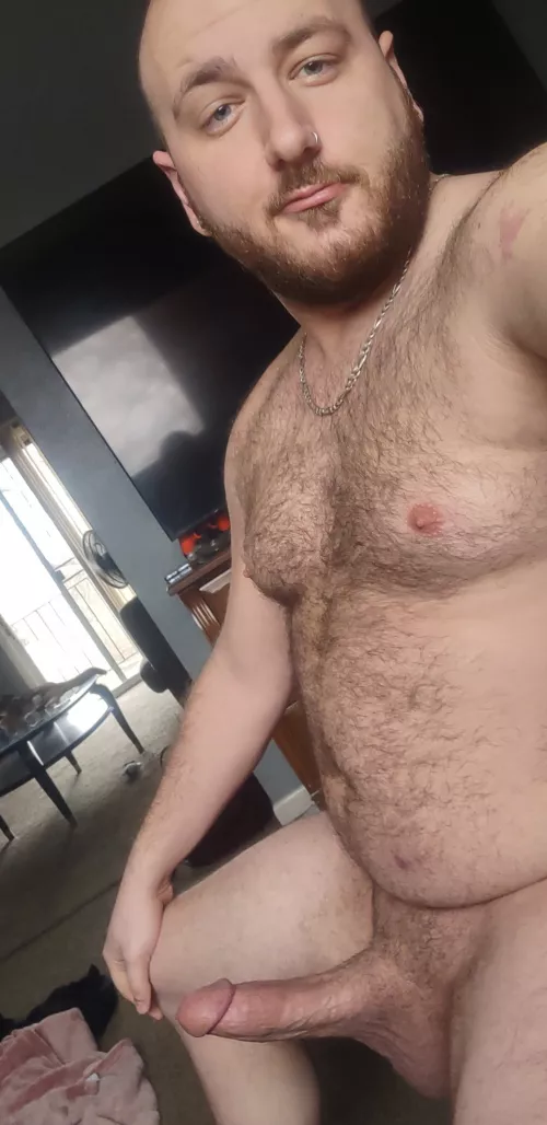 Big daddy Bear needs you on your knees. by Drew_bare