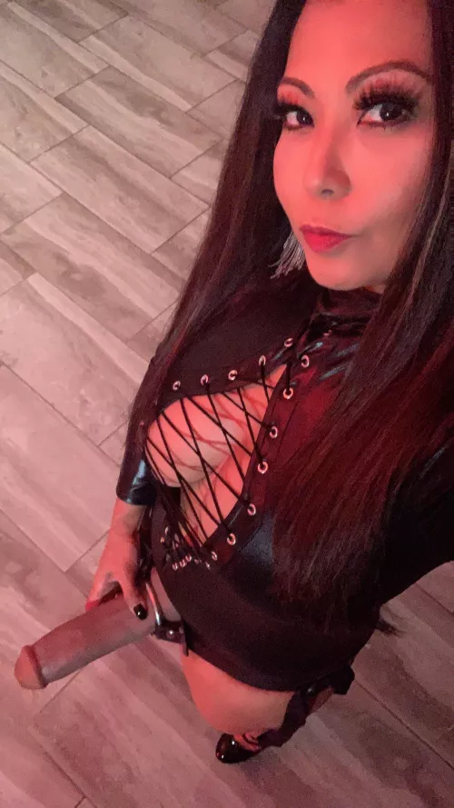 Big dick Asian shorty on your knees by KrystaIDavis