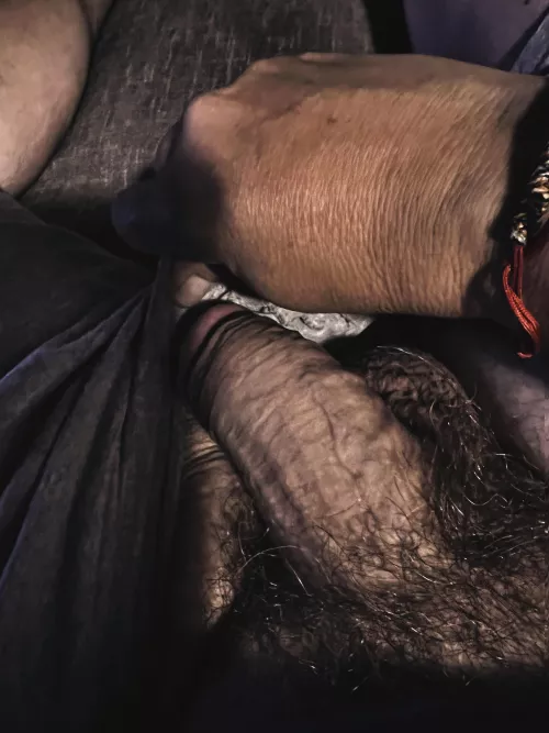 Big hairy dick in need of a blowjob by HungNolaDude