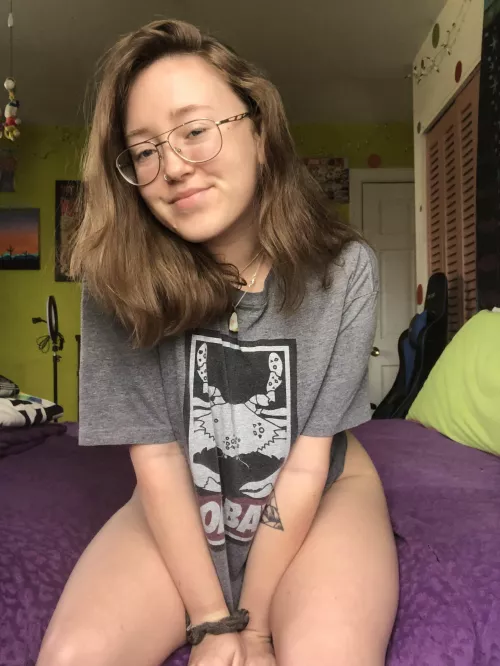 Big t-shirts and no pants are my fav by _laurieee_