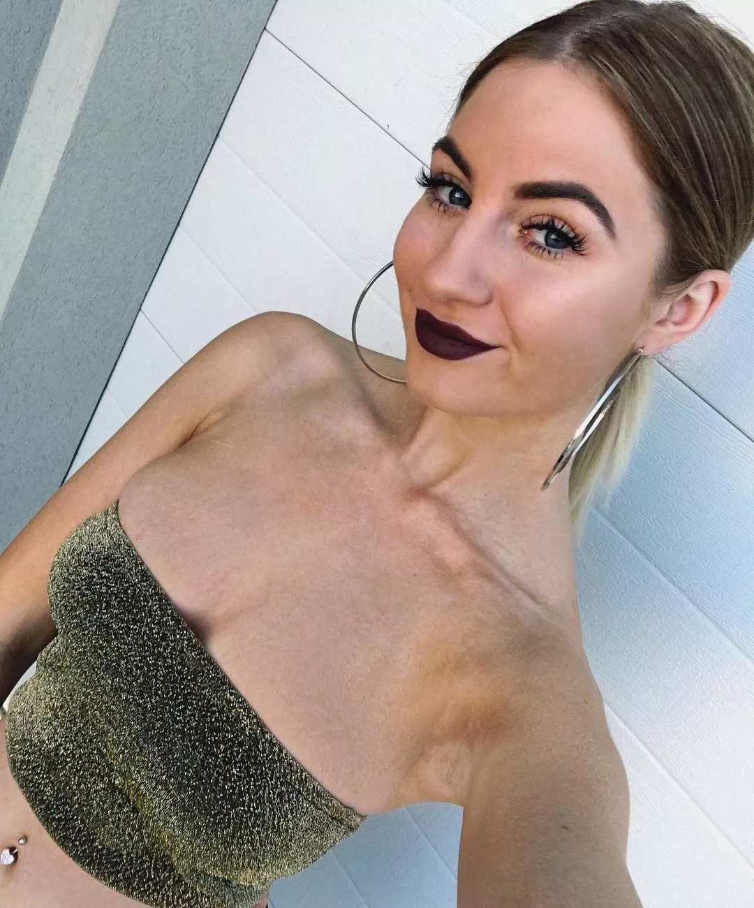 bigger the hoop ;) posted by firetraxk667