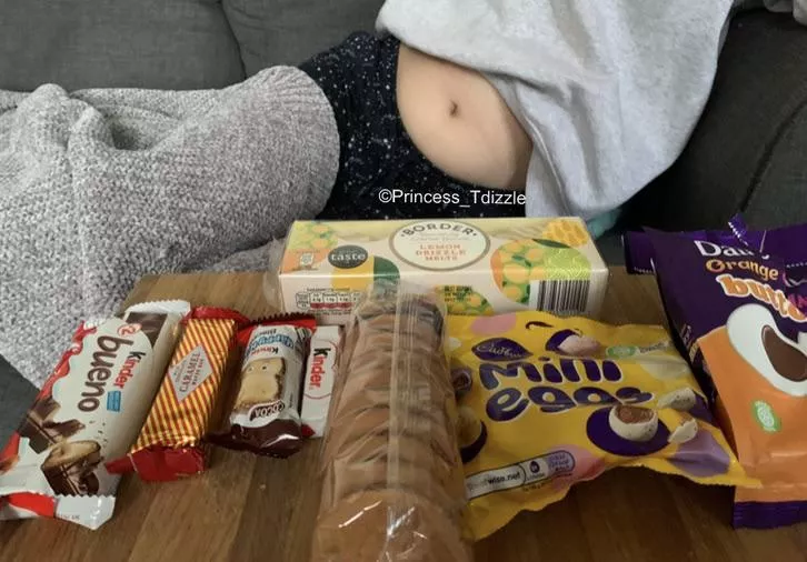 Biggest question is, which first? 🍪🍫🍬🍮 posted by Princess_Tdizzle