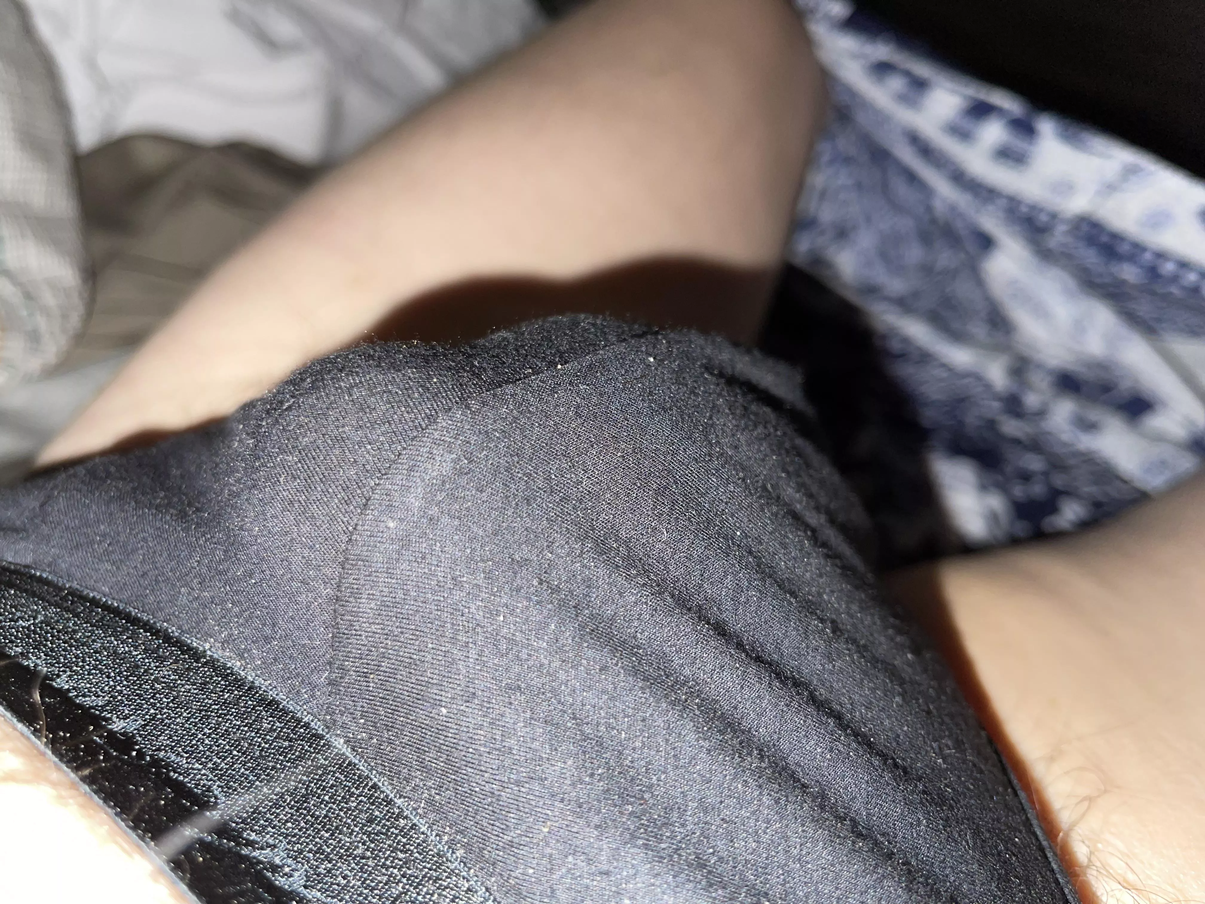 Bikini bulge.. posted by BoundnPlugged