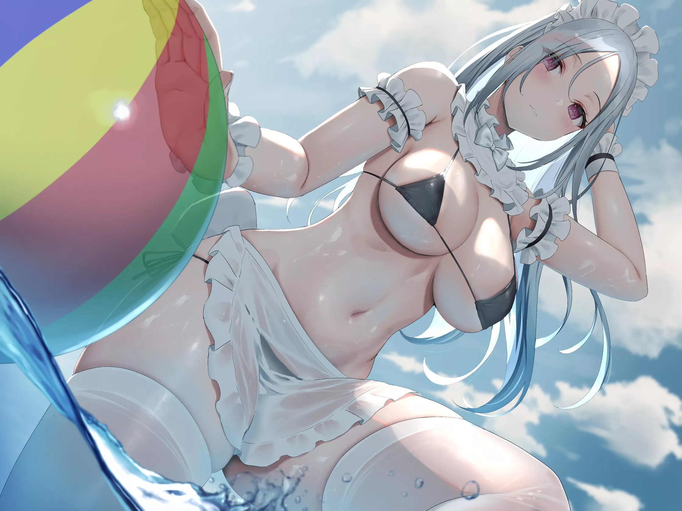 Bikini maid posted by owo_alt_for_hentai