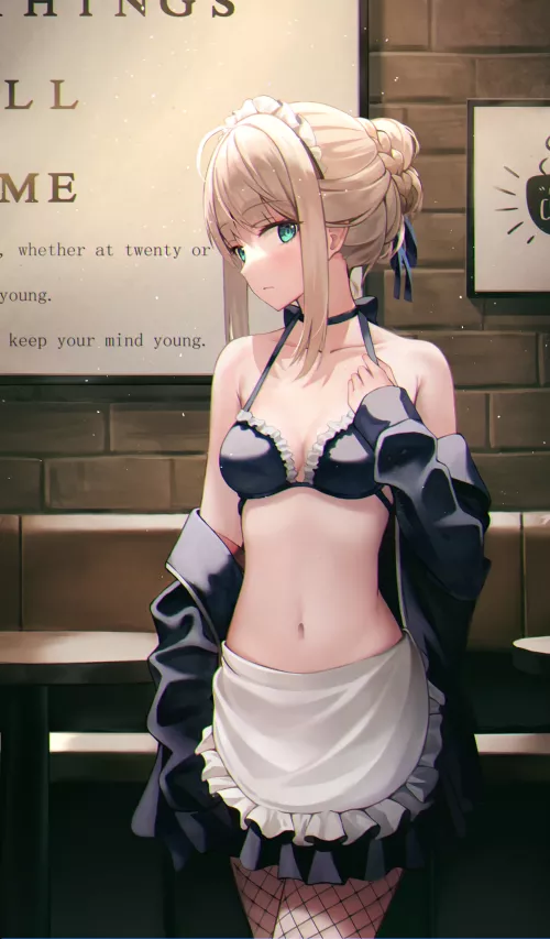 Bikini Maid (NyumMa02) [Fate Series] by elegantloveglimmer