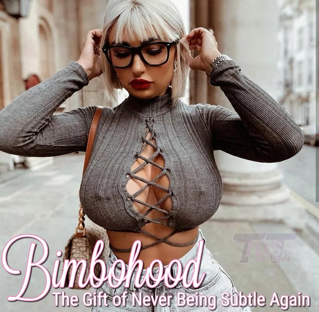Bimbohood achieved. posted by henry77ca