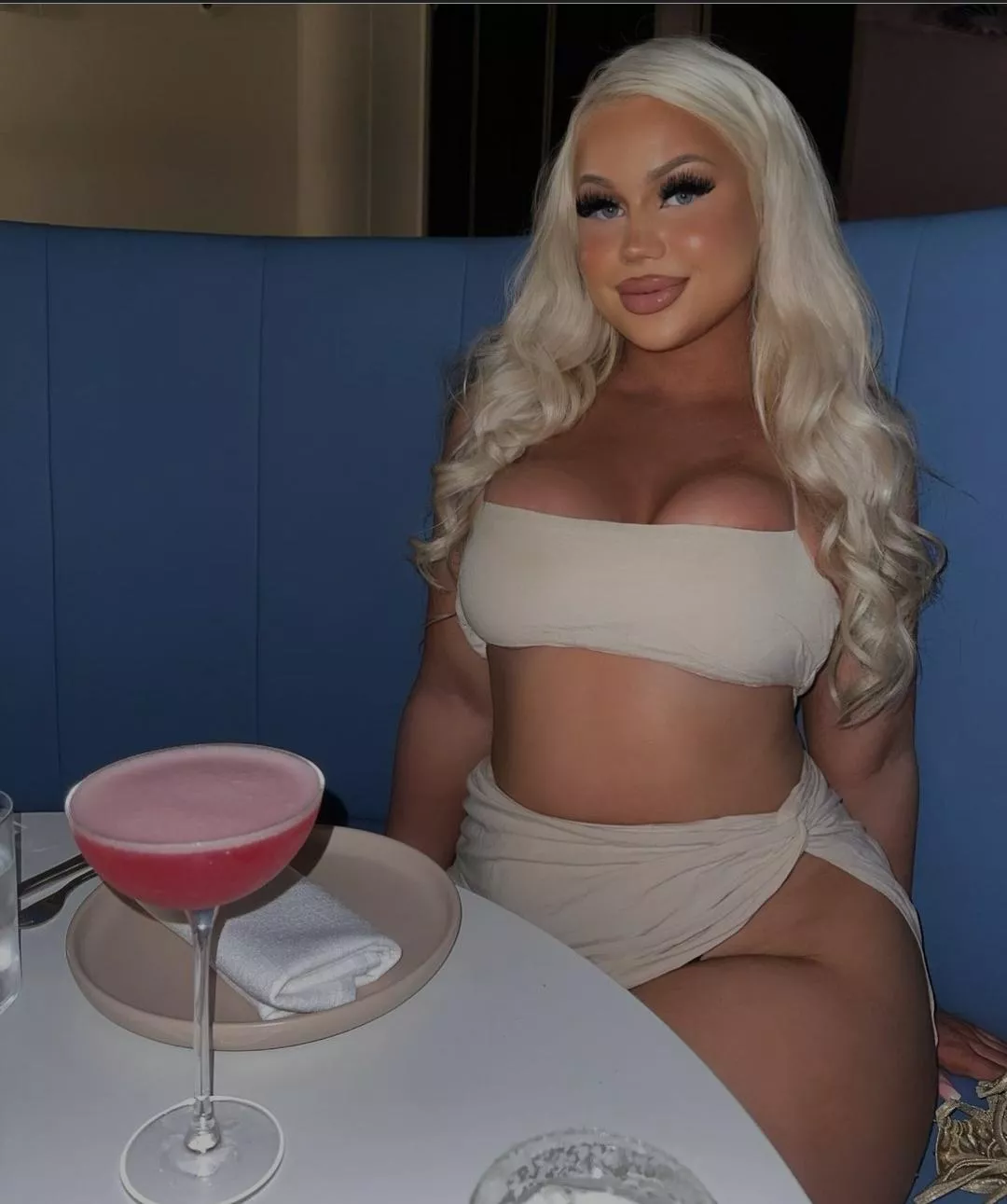 bimbos don't wear panties. posted by domin8merabbit