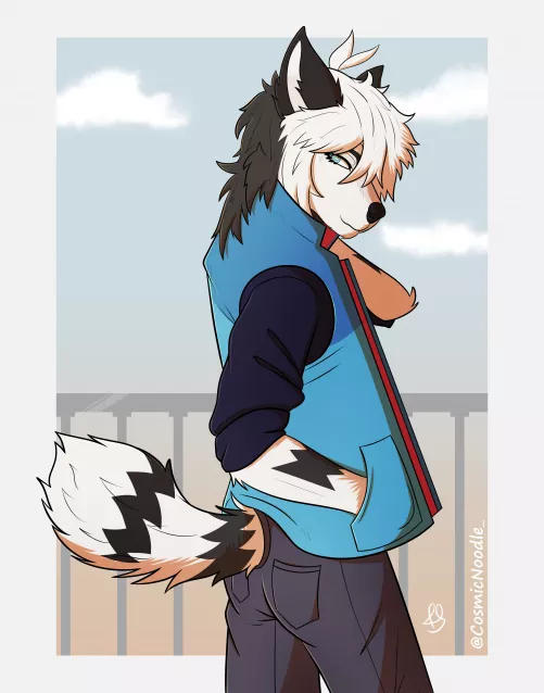 Birthday gift for a friend! (Art by me @CosmicNoodle_ on twitter) by 16rafa