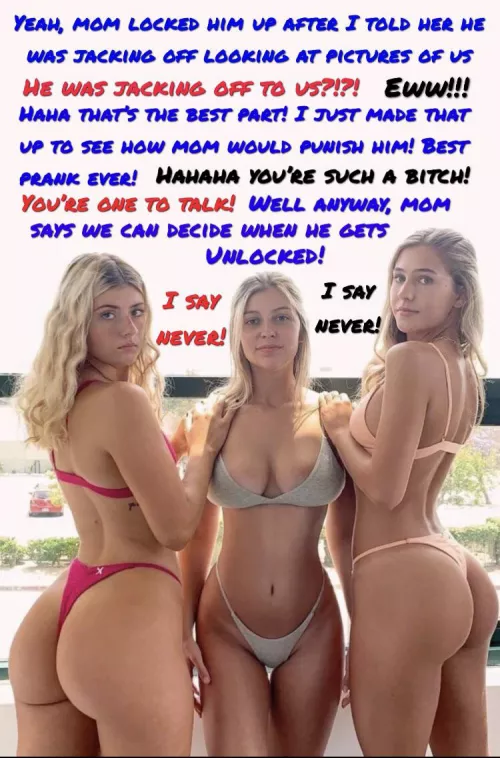 Bitchy step sis lied to prank you by lightfuseandrun