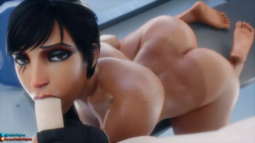 BJ by Pharah (Muffinmajima) posted by PharahGoddess