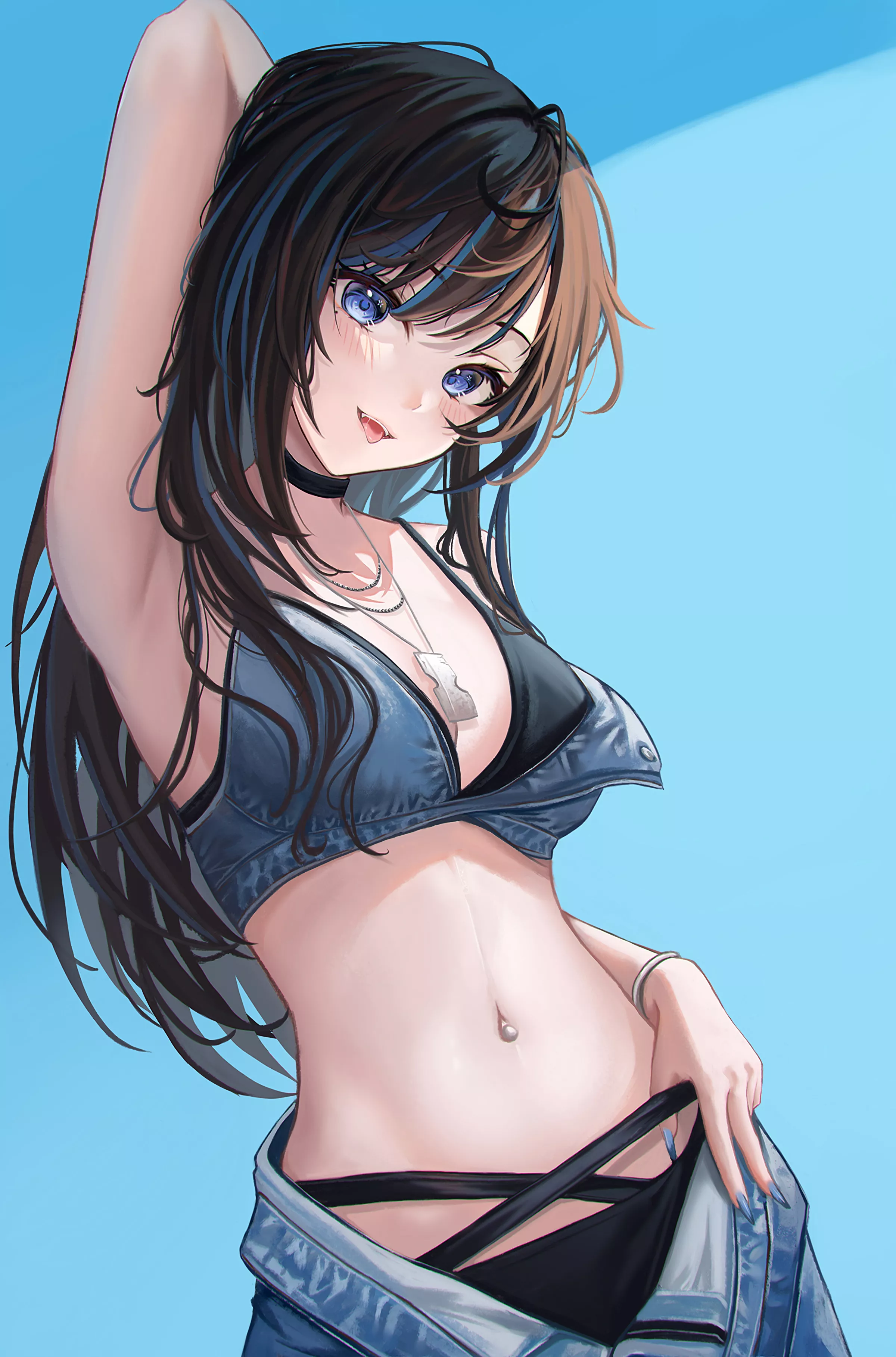 Black and Blue [Original] posted by xSoulsaber