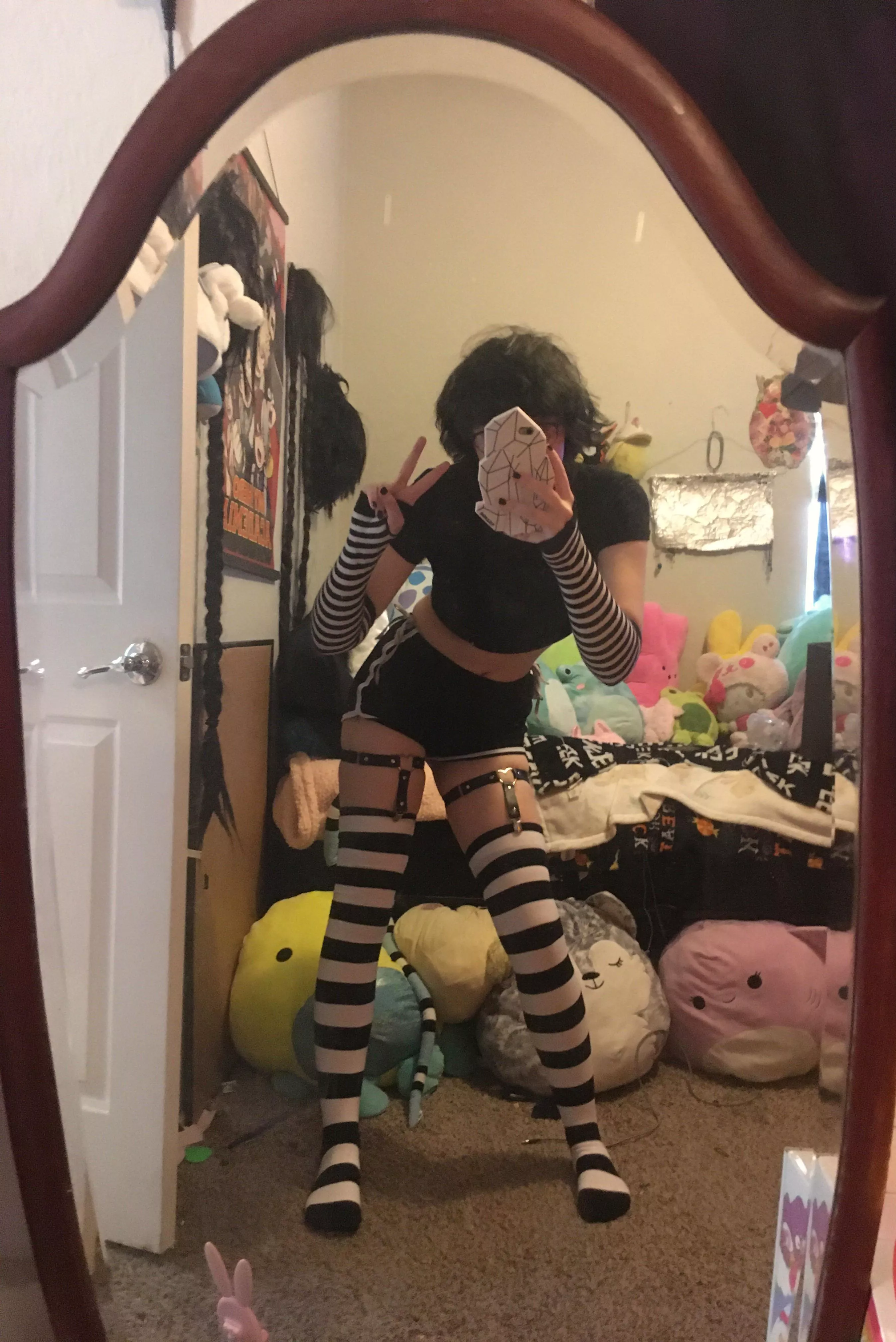 Black and white stripes today :) posted by BrokenBunnies