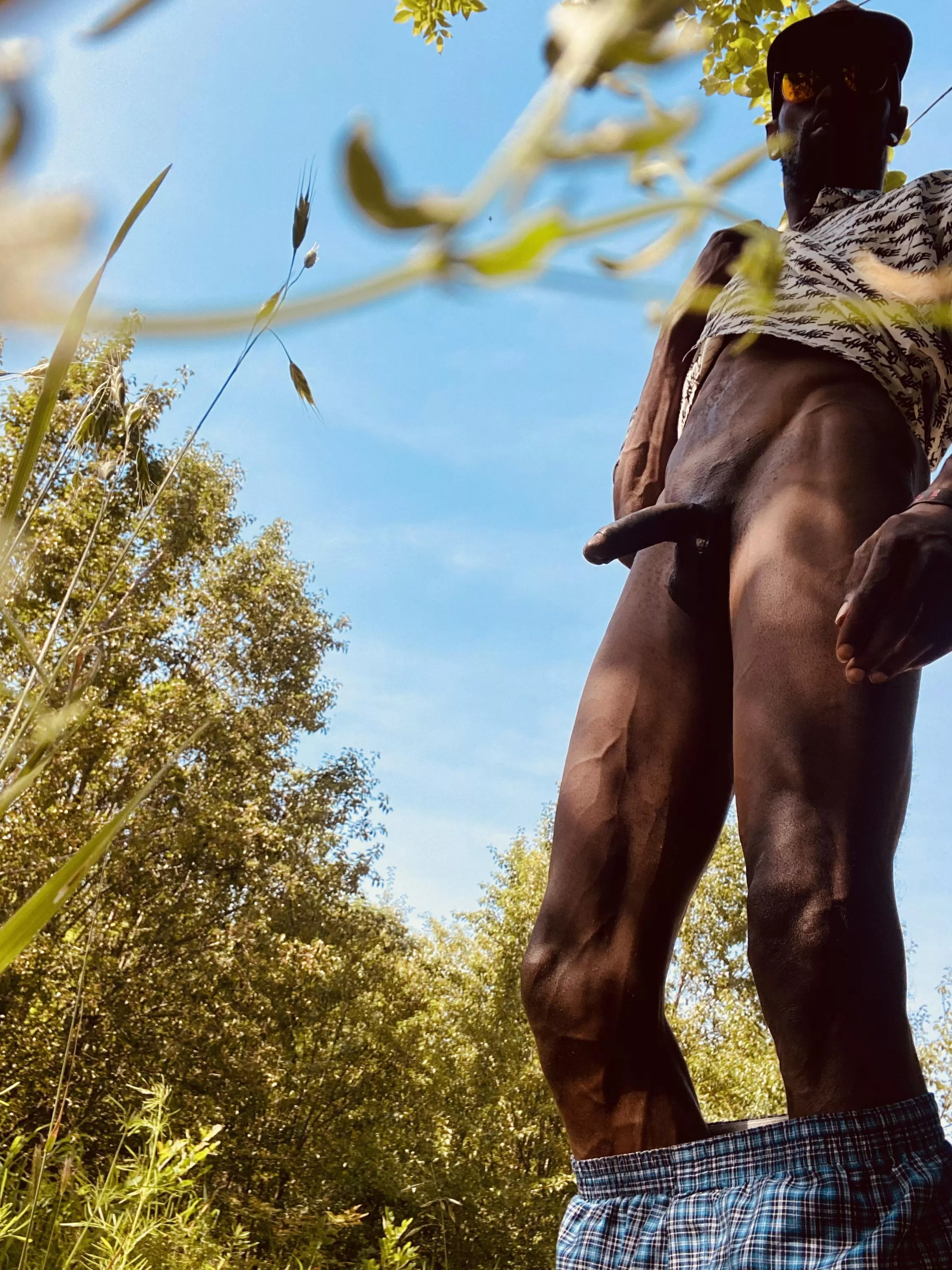 Black cock in the woods posted by KlaussMikaelson