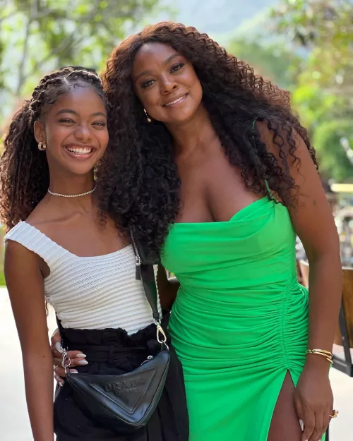 Black daughter and mother by Fine-Statistician260