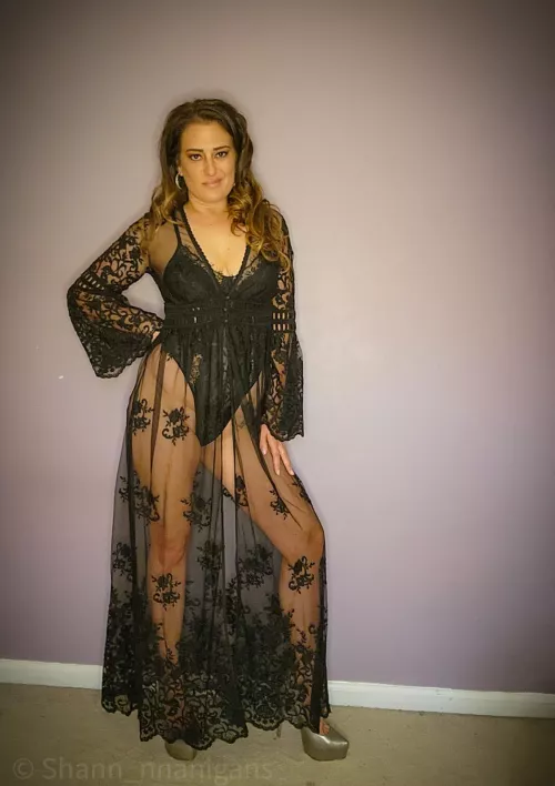 Black lace is classic. by shann_nnanigans