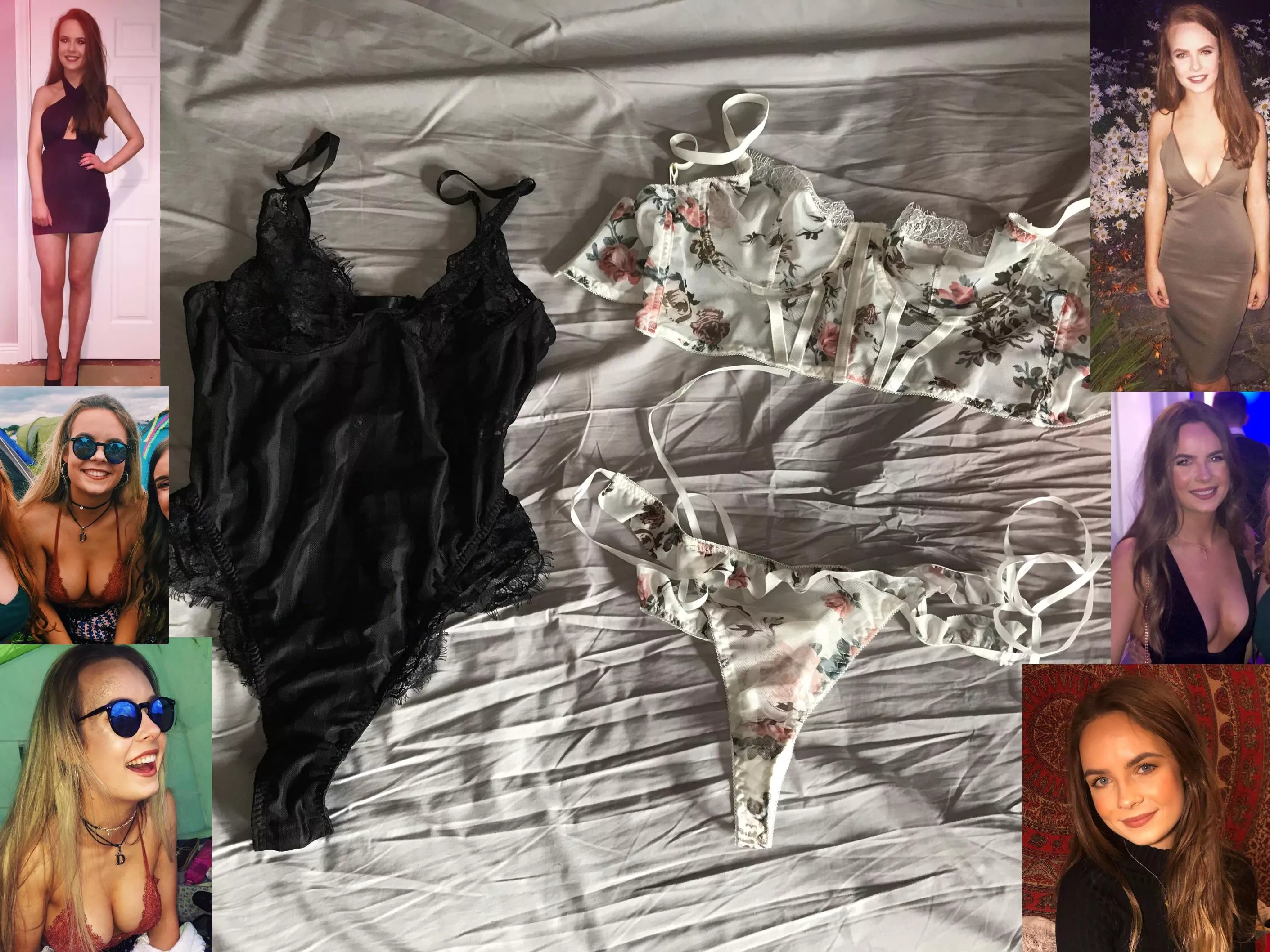 Black, lacy bodysuit and side-tie panties, stolen last night, owner pictured. Where should I blast? posted by SubmissiveTrapSamus