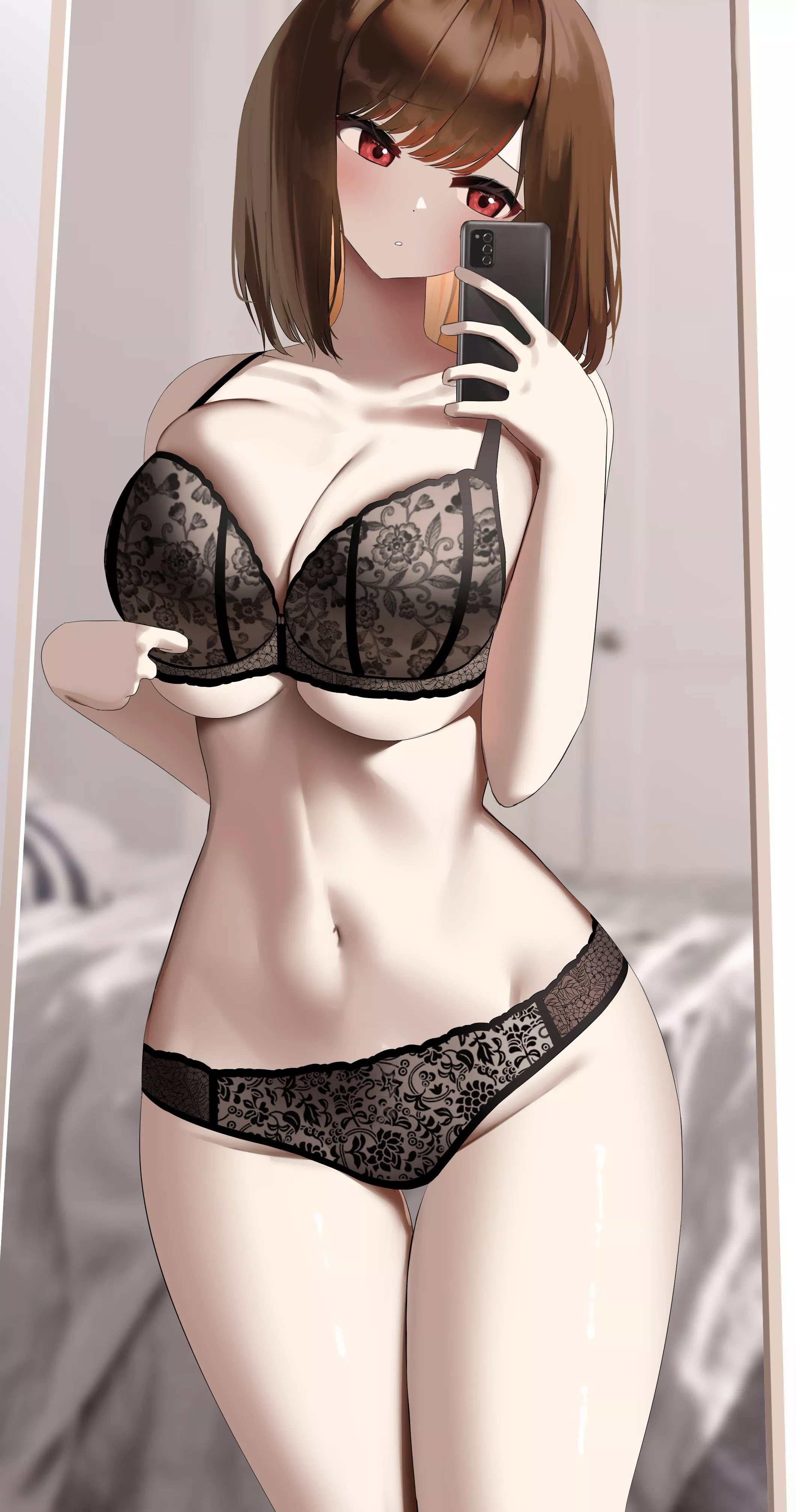 Black lingerie [Artist's Original] posted by xSaviour_N