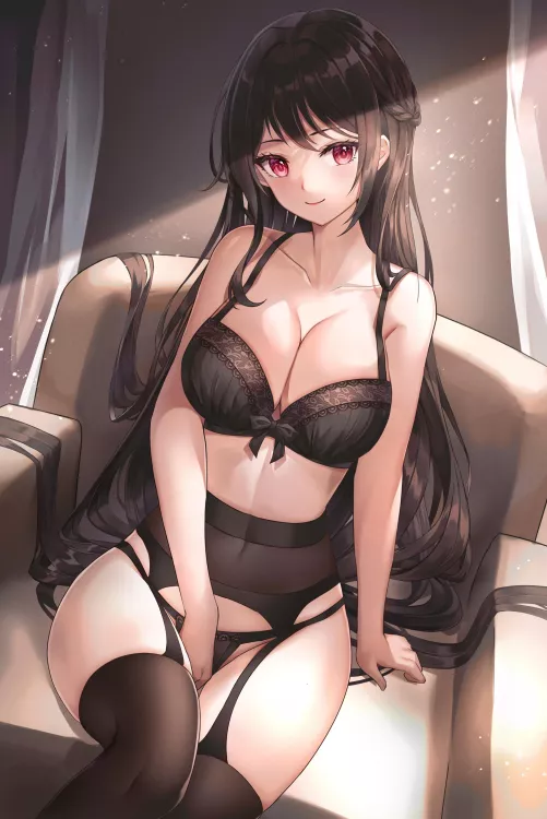 Black Lingerie (Lunacle) [Original] by NoLewdsNoLife