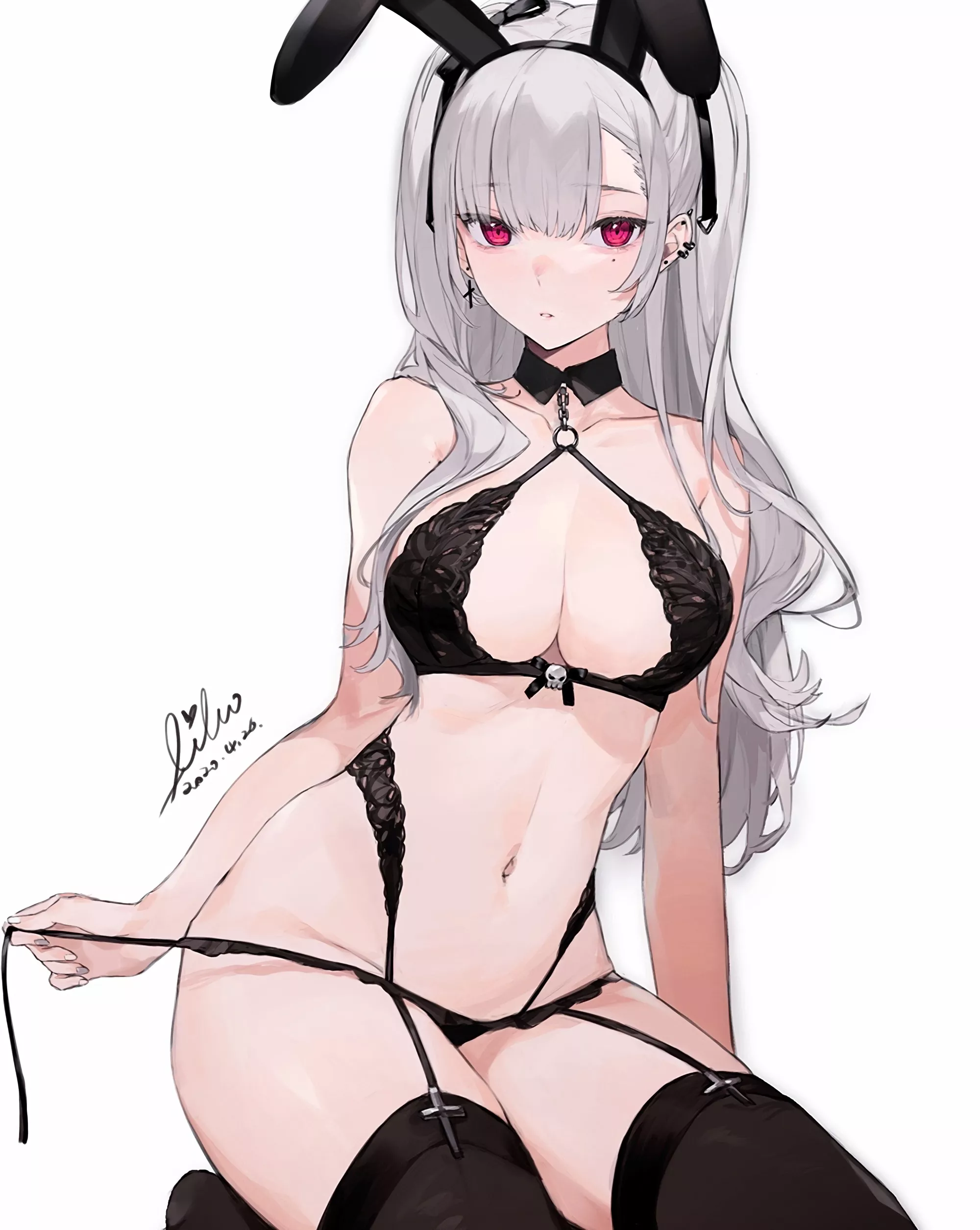 Black lingerie [Original] posted by xSoulsaber