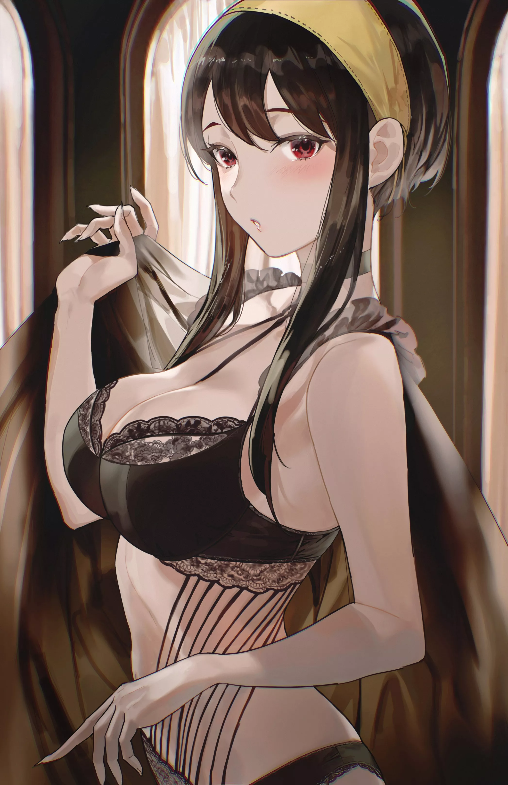 Black lingerie [Spy x Family] posted by xSoulsaber