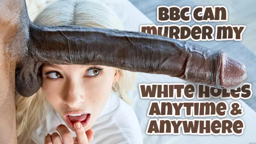 BLACK MEN can slice me in half😈🍆🖤 by Flywn4