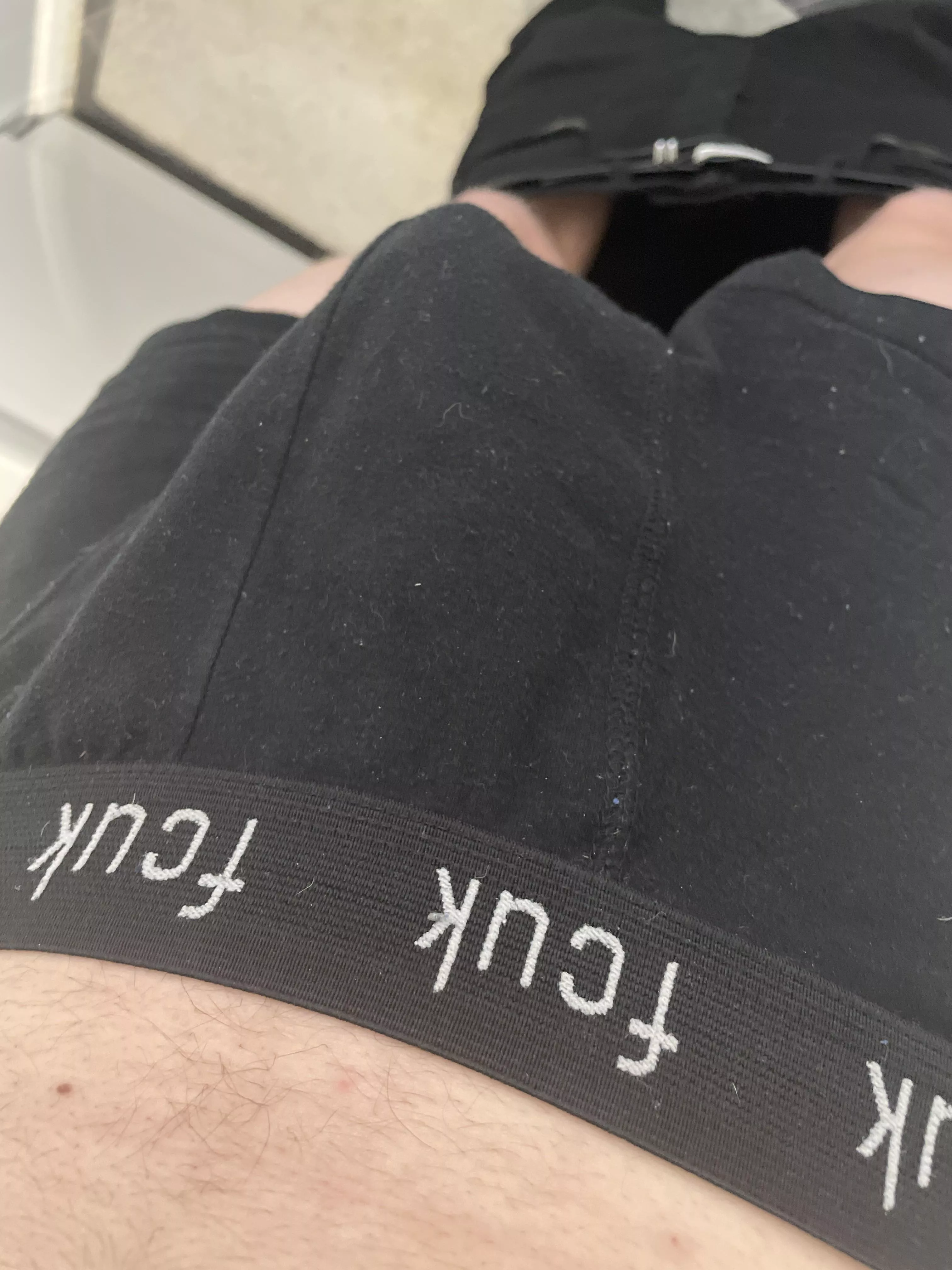Black pants today 😉 send me photos of your undies 👀 posted by owendemps