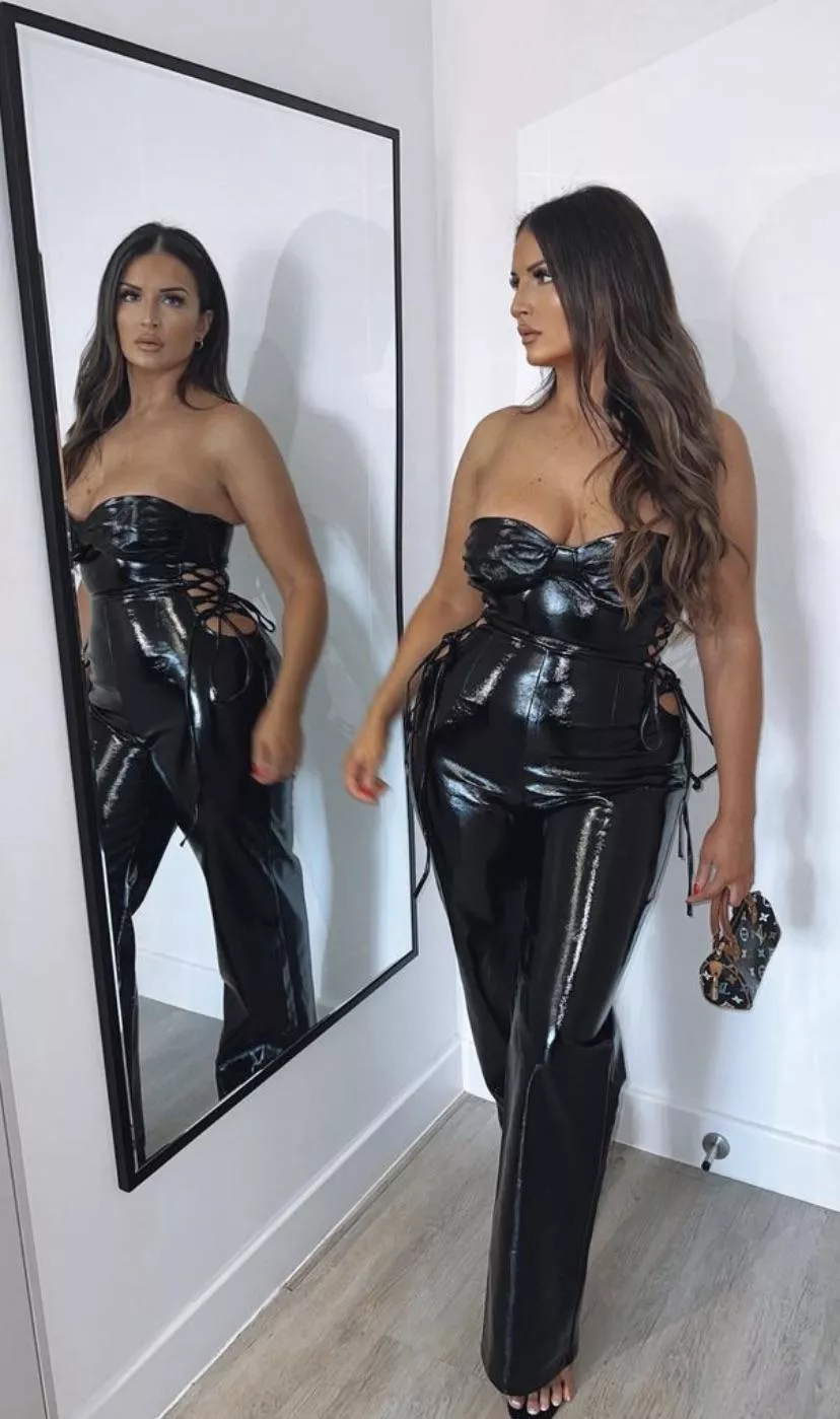 Black PVC Chav posted by jamy1123
