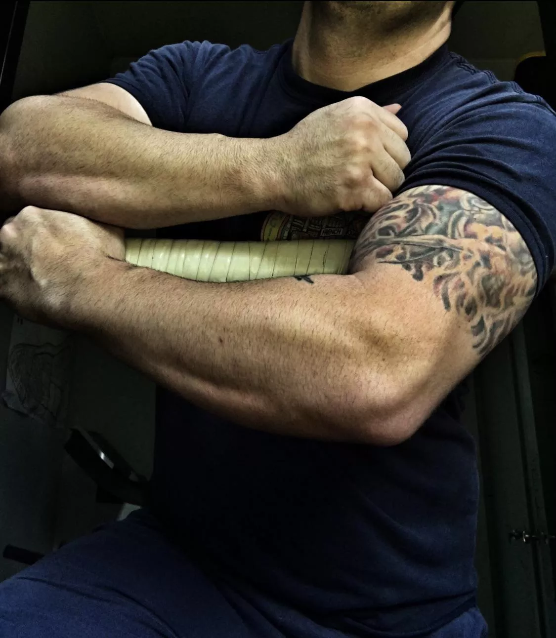 Blah blah blah another thirst trap fireman posted by threauxaway666