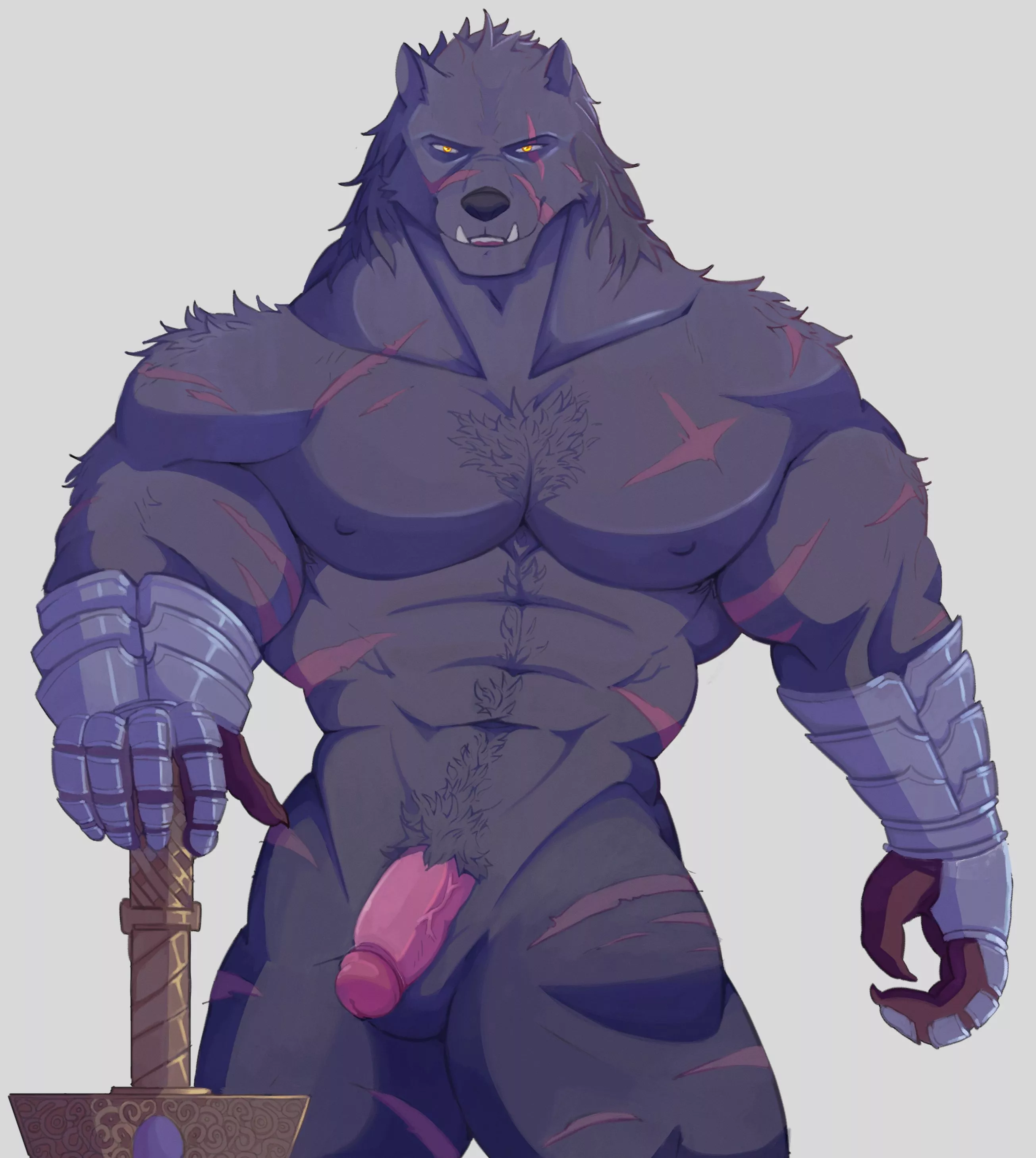 Blaidd by Zhangkuu posted by AliceTheMagicQueen