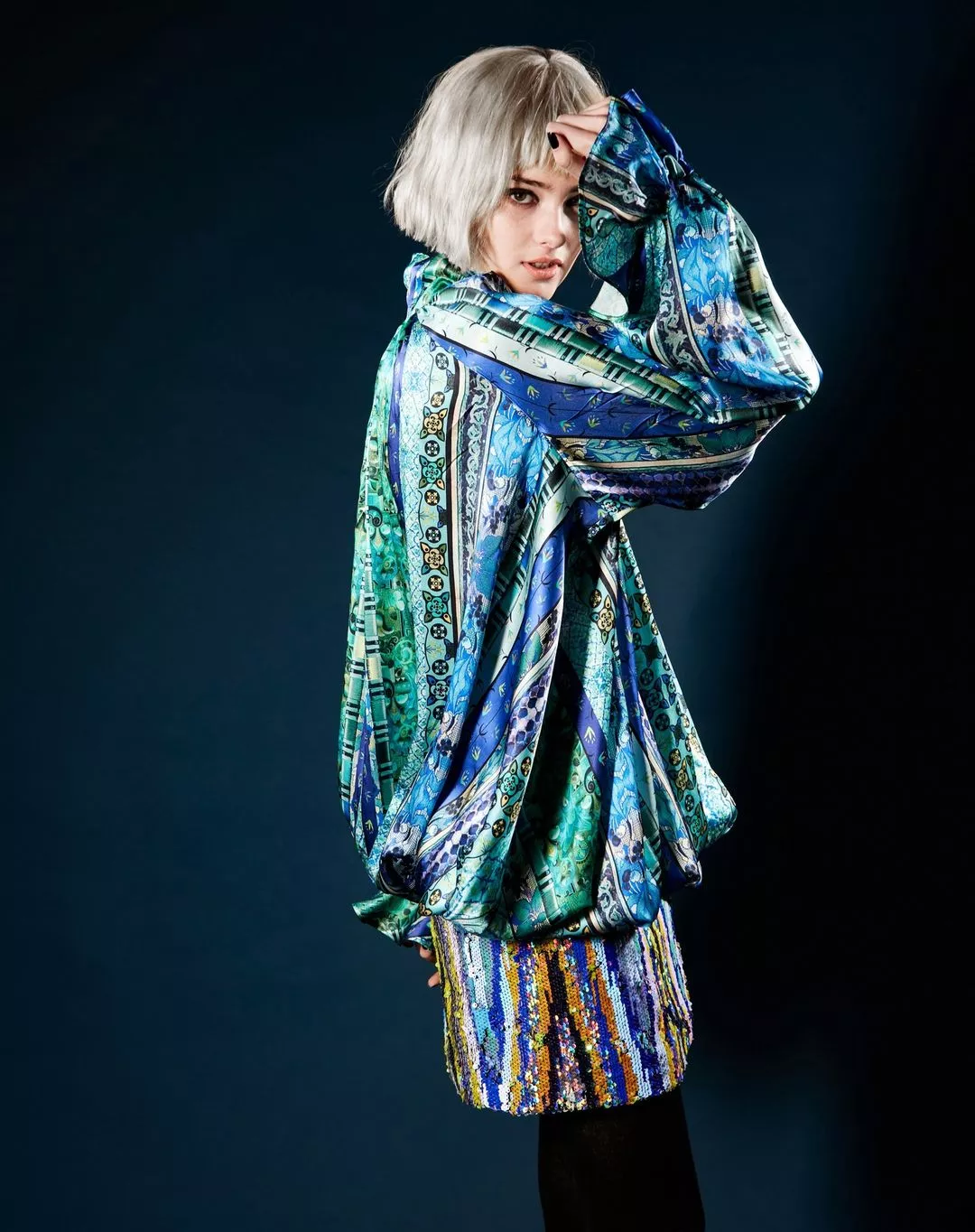 Blanca Soler Modelling in a Blonde Wig posted by tomsmiththrowaway10