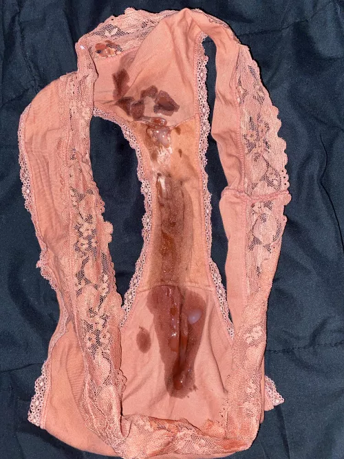 Blew another load on my girls panties she left at my place. She smells so good by bonerjamz616
