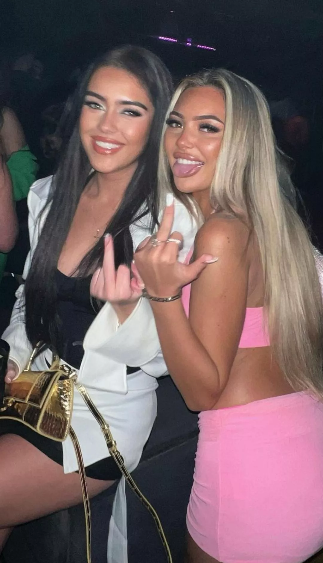 blond or brunette for your night? posted by artofnoise2