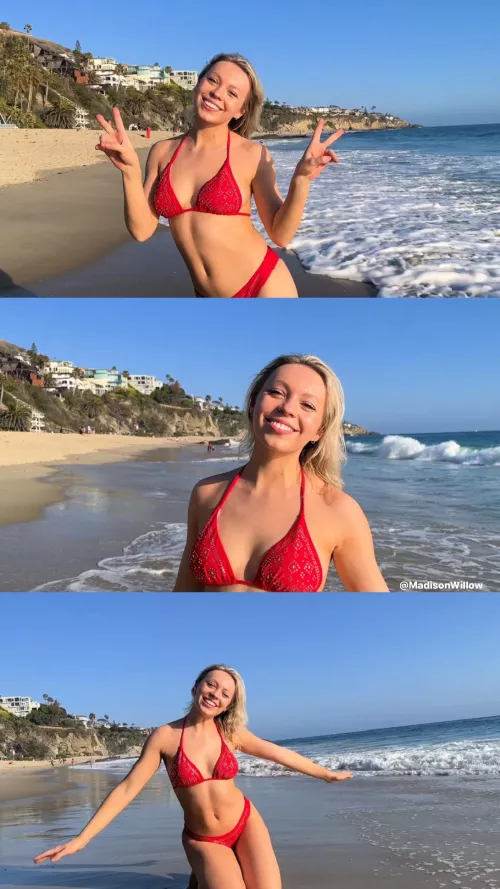 Blonde bikini babe 😍 by madisonwillowbaby