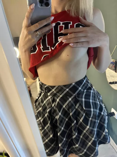 Blonde cheerleader? Yay or nay… by Tessa_loves_fun