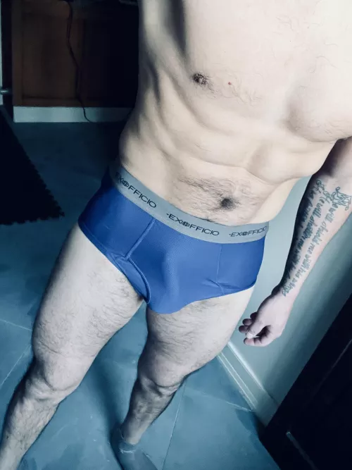 Blue Exofficio glow by Adapt_Adept_