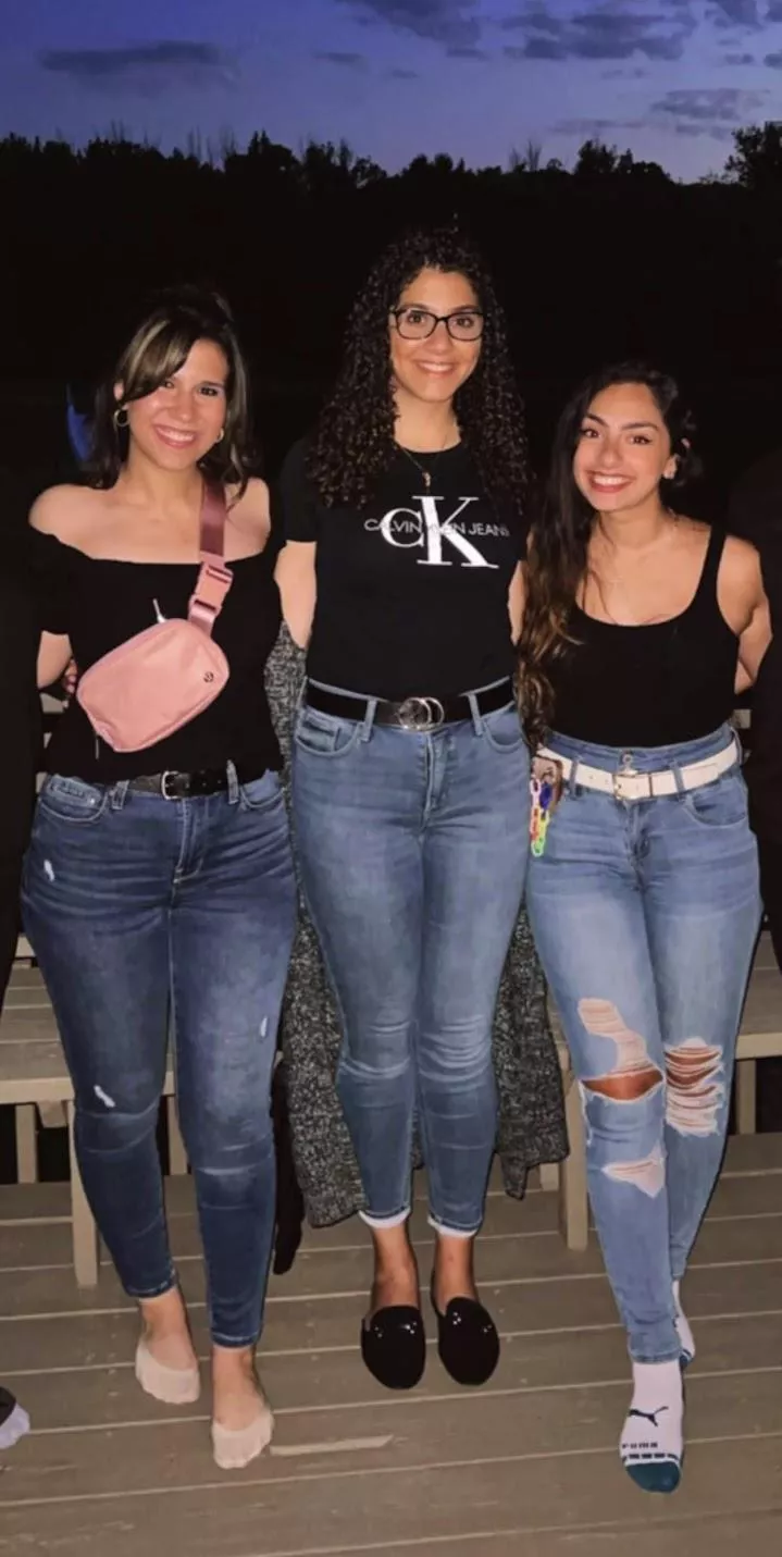 Blue jeans and black tops 🌠 posted by jdb499