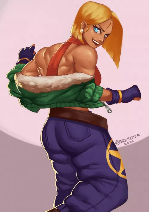 Blue Mary(@NireFuster)[King of Fighters] by TheTMoneyMan