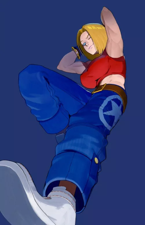 Blue Mary.(@the_evanjer)[KOF] by TheTMoneyMan