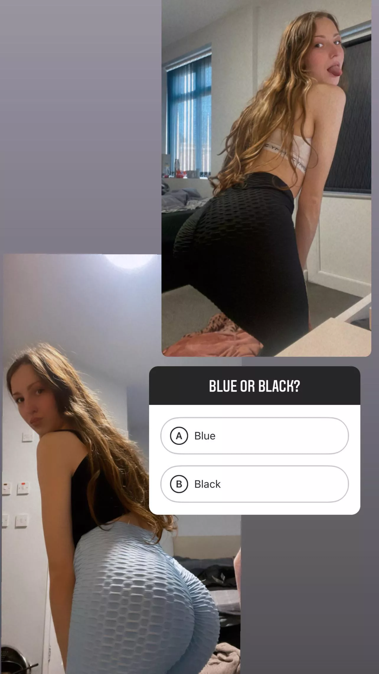 Blue or black? posted by kikiiixX