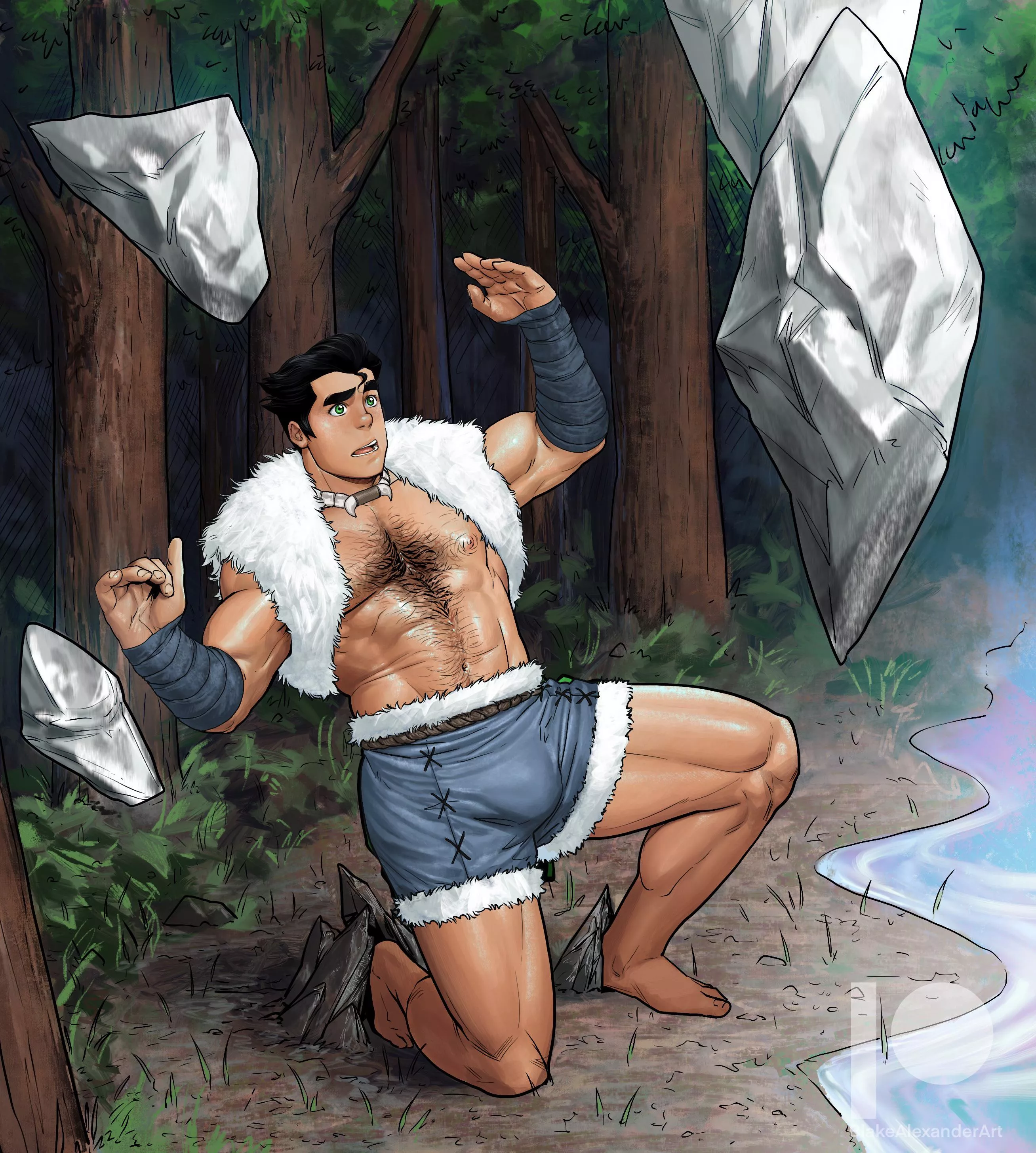 Bolin as Nuktuk by me posted by Blakealexanderart