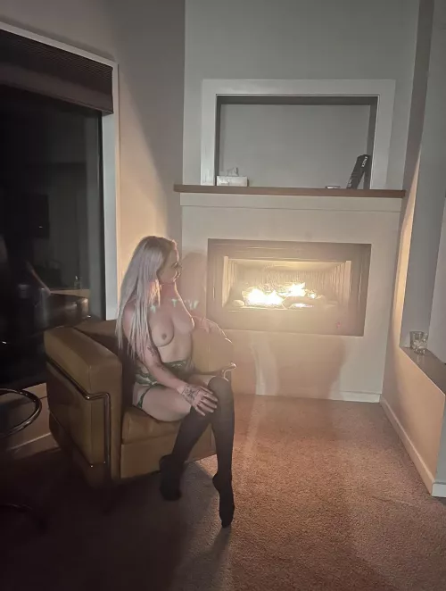 boobs by the fire! by Silly_Western2819