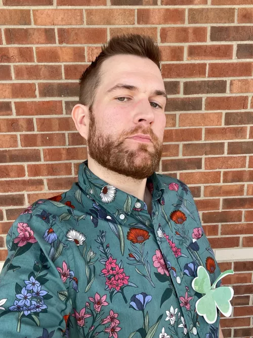 Botanical prints are in. Yes this was St. Patrick’s day. by Bryancreates