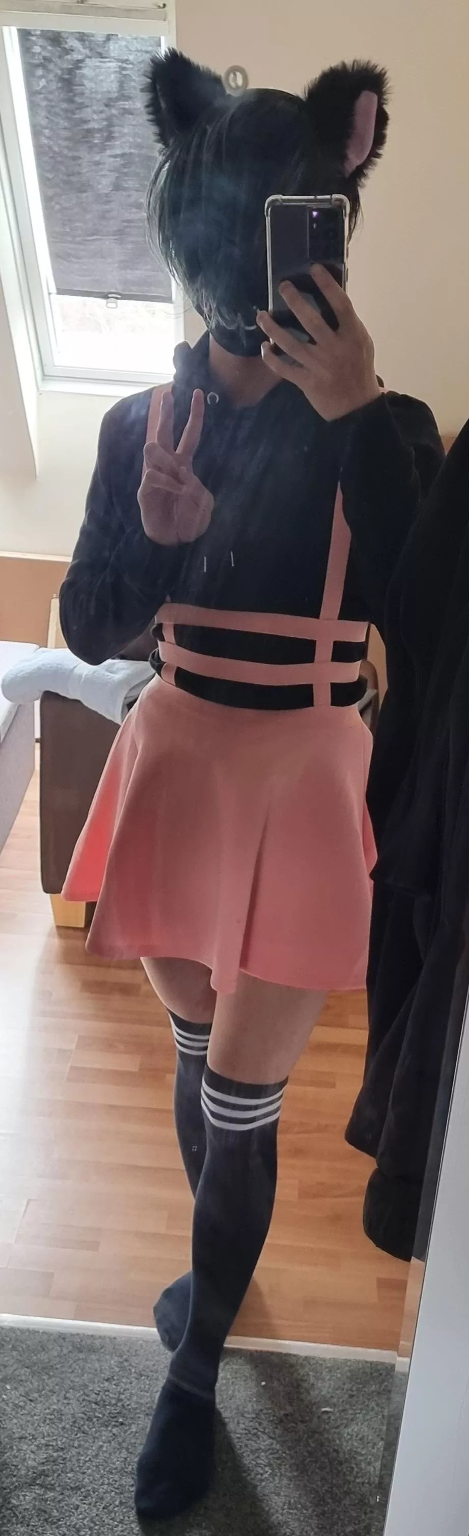 bought some new clothes... thoughts? 🙈😋 posted by kyorashi