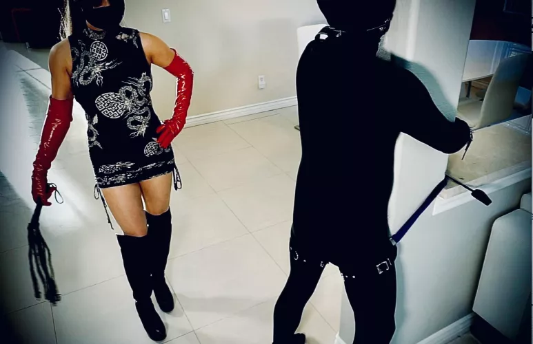 Bound, gagged, secured. And brutally whipped. by MadameTeeze